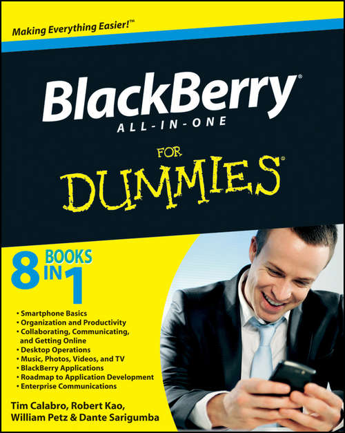 Book cover of BlackBerry All-in-One For Dummies