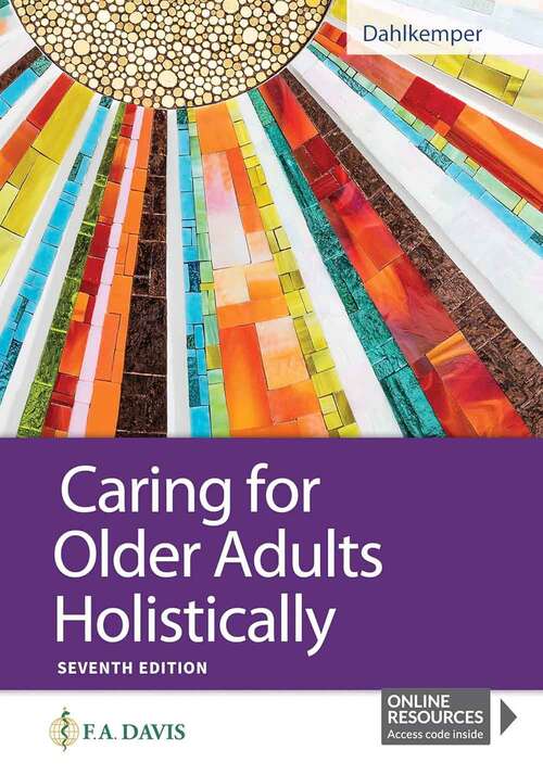 Book cover of Caring For Older Adults Holistically (Seventh Edition)