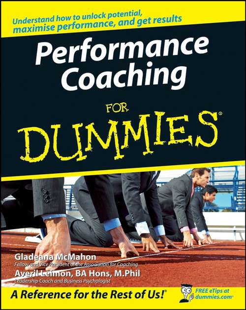 Book cover of Performance Coaching For Dummies