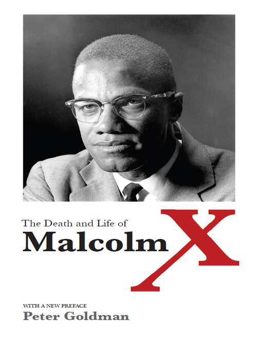 Book cover of The Death and Life of Malcolm X (3)