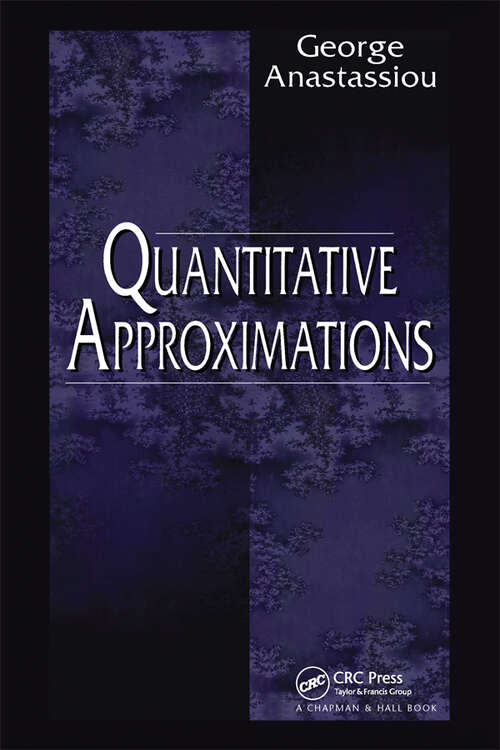 Book cover of Quantitative Approximations (1)