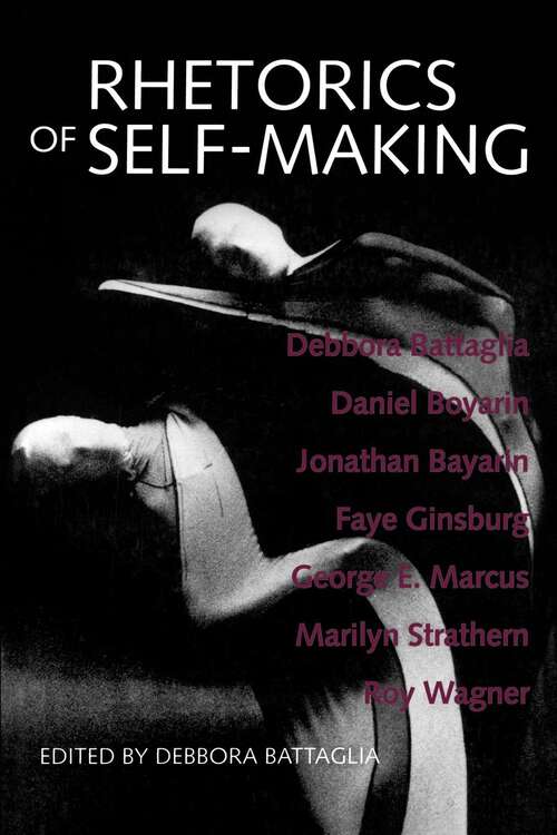 Book cover of Rhetorics of Self-Making