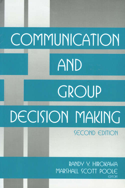 Book cover of Communication and Group Decision Making