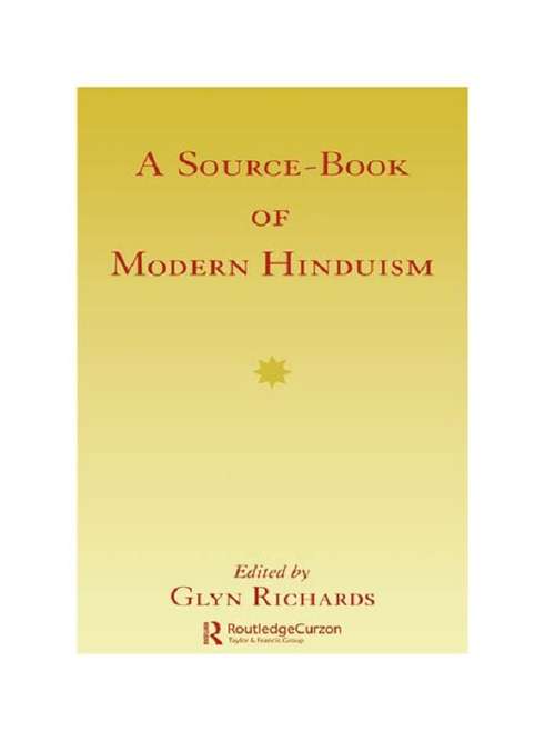 Book cover of Source Book Modern Hinduism