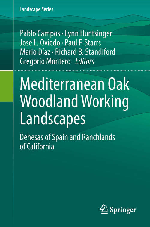 Book cover of Mediterranean Oak Woodland Working Landscapes