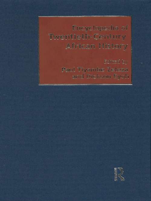 Book cover of Encyclopedia of Twentieth-Century African History