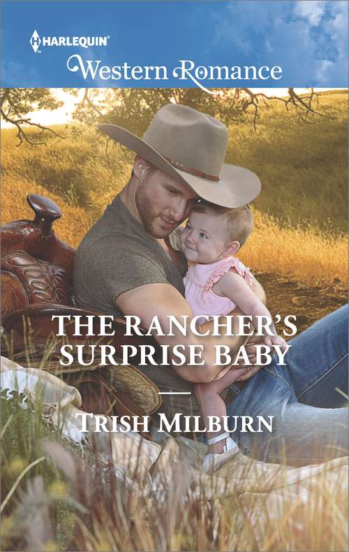 Book cover of The Rancher's Surprise Baby
