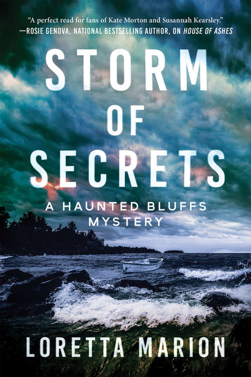 Book cover of Storm of Secrets: A Haunted Bluffs Mystery (A Haunted Bluffs Mystery #2)