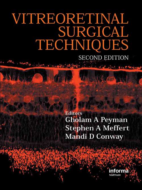 Book cover of Vitreoretinal Surgical Techniques, Second Edition