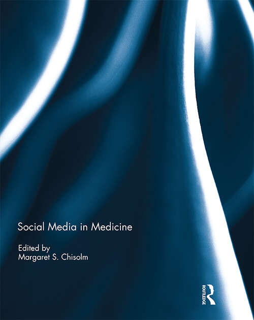 Book cover of Social Media in Medicine