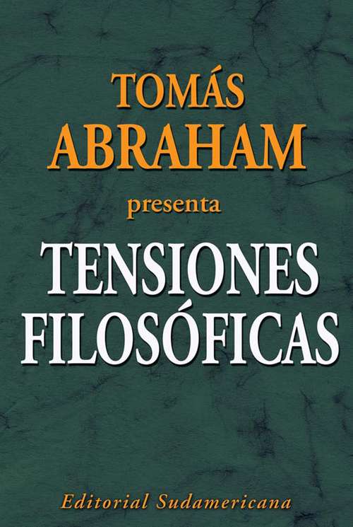 Book cover of TENSIONES FILOSOFICAS (EBOOK)