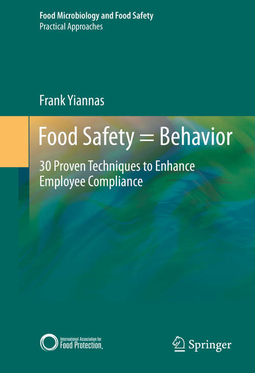 Book cover of Food Safety = Behavior