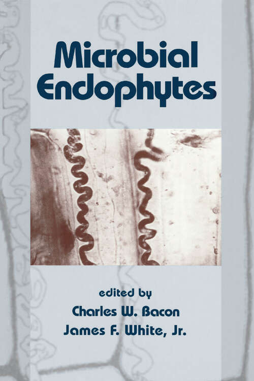 Book cover of Microbial Endophytes (1)