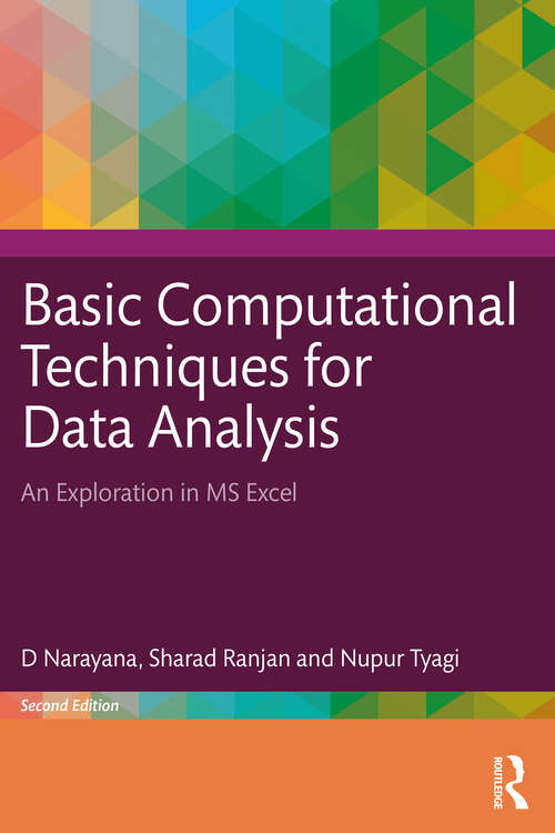 Book cover of Basic Computational Techniques for Data Analysis: An Exploration in MS Excel