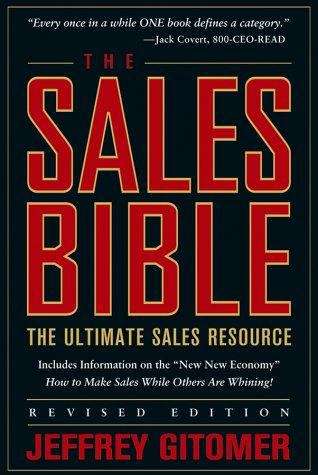 Book cover of The Sales Bible: The Ultimate Sales Resource (Revised)