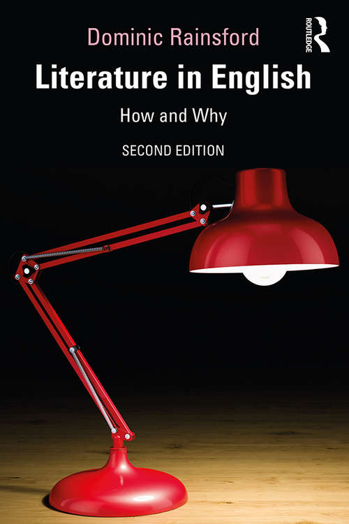 Book cover of Literature in English: How and Why (2)