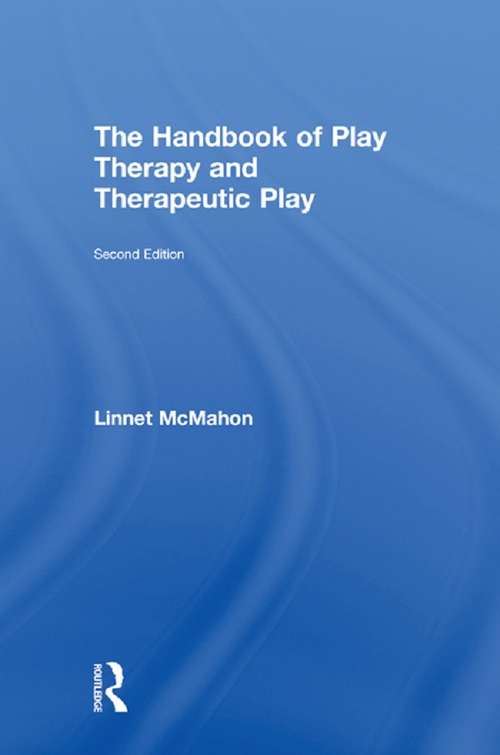 Book cover of The Handbook of Play Therapy and Therapeutic Play (2)