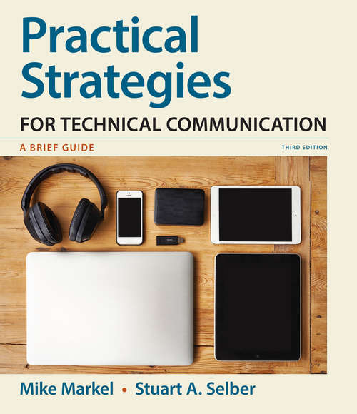 Book cover of Practical Strategies for Technical Communication: A Brief Guide (Third Edition)
