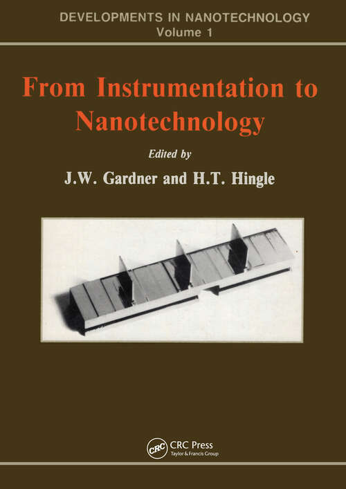 Book cover of From Instrumentation to Nanotechnology