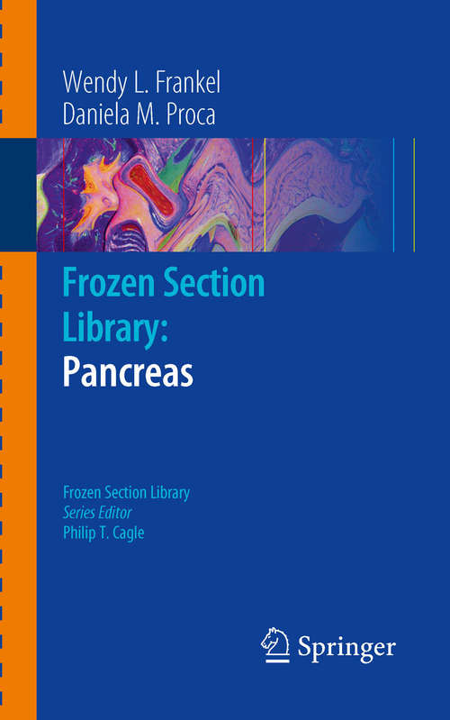 Book cover of Frozen Section Library: Pancreas