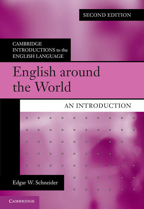 Book cover of English around the World: An Introduction (2) (Cambridge Introductions to the English Language)