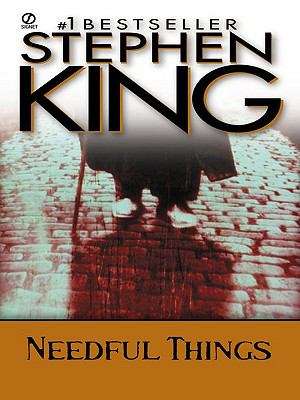 Book cover of Needful Things