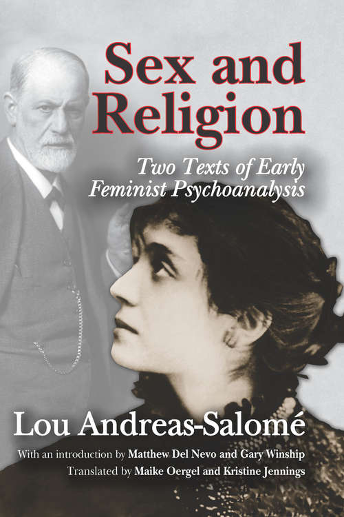 Book cover of Sex and Religion: Two Texts of Early Feminist Psychoanalysis