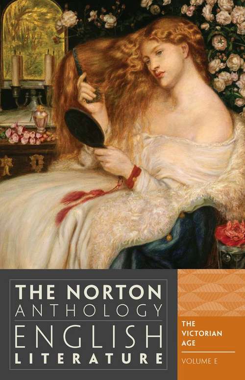 Book cover of The Norton Anthology of English Literature: The Victorian Age (Ninth Edition)