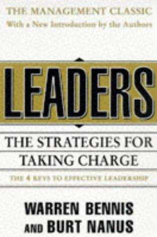 Book cover of Leaders: Strategies for Taking Charge (Second Edition)