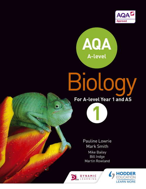 Book cover of AQA A Level Biology Student Book 1 (AQA A level Science #22)