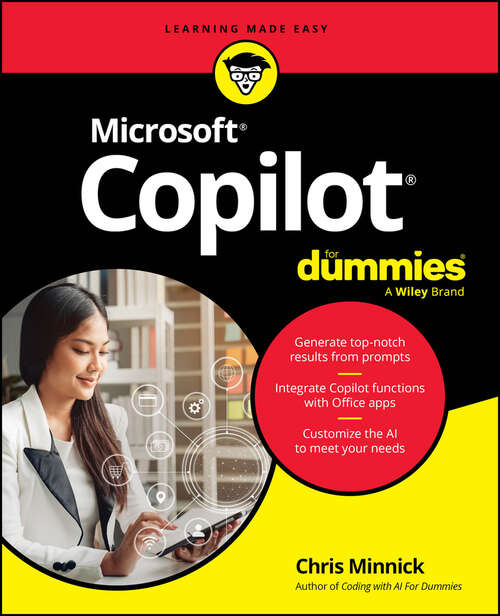 Book cover of Microsoft Copilot For Dummies