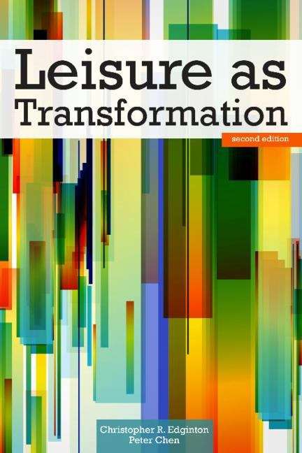 Book cover of Leisure As Transformation
