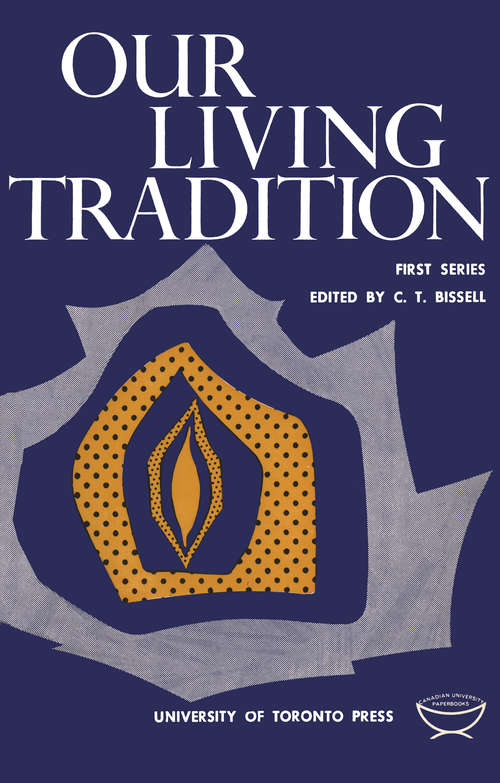 Book cover of Our Living Tradition: First Series