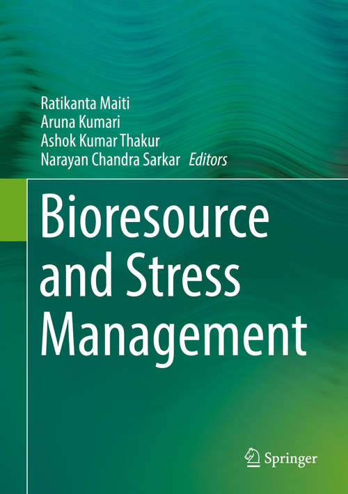 Book cover of Bioresource and Stress Management