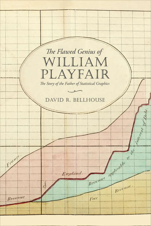 Book cover of The Flawed Genius of William Playfair: The Story of the Father of Statistical Graphics