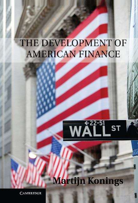 Book cover of The Development of American Finance