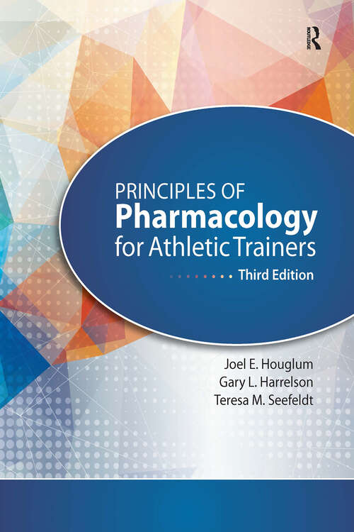 Book cover of Principles of Pharmacology for Athletic Trainers