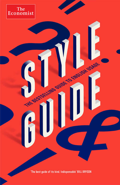 Book cover of Style Guide (12) (Economist Books)