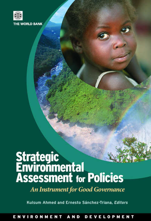 Book cover of Strategic Environmental Assessment for Policies