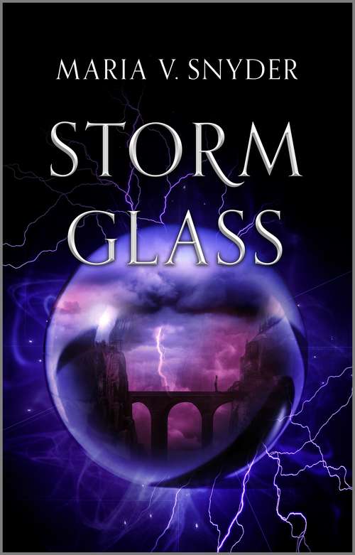 Book cover of Storm Glass: A Fantasy Novel With Murder And Magic (Reissue) (The Glass Series #1)