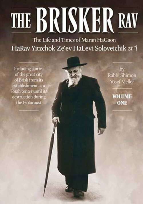 Book cover of The Brisker Rav, Volume 1