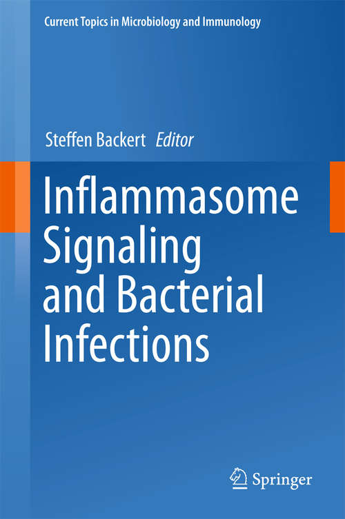 Book cover of Inflammasome Signaling and Bacterial Infections