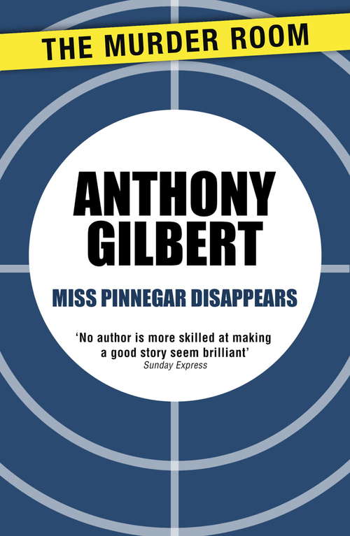 Book cover of Miss Pinnegar Disappears (Mr Crook Murder Mystery)