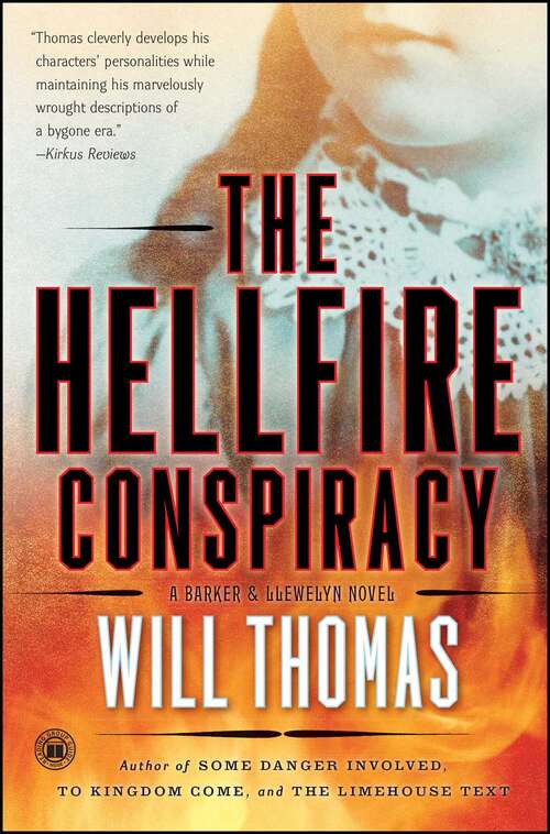 Book cover of The Hellfire Conspiracy: A Novel (Barker and Llewelyn Novels)