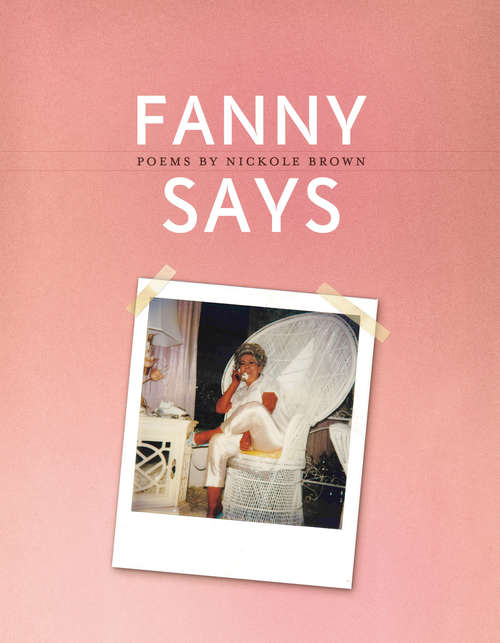 Book cover of Fanny Says