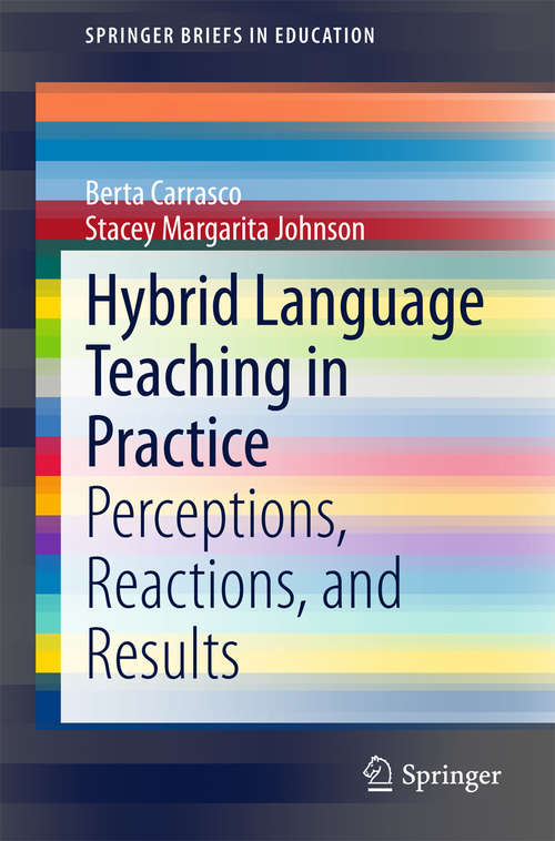 Book cover of Hybrid Language Teaching in Practice