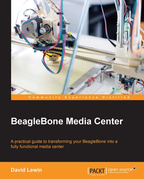 Book cover of BeagleBone Media Center