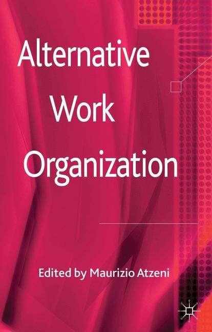 Book cover of Alternative Work Organizations