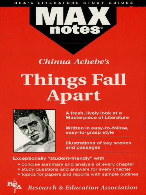 Book cover of Things Fall Apart (MAXNotes Literature Guides)