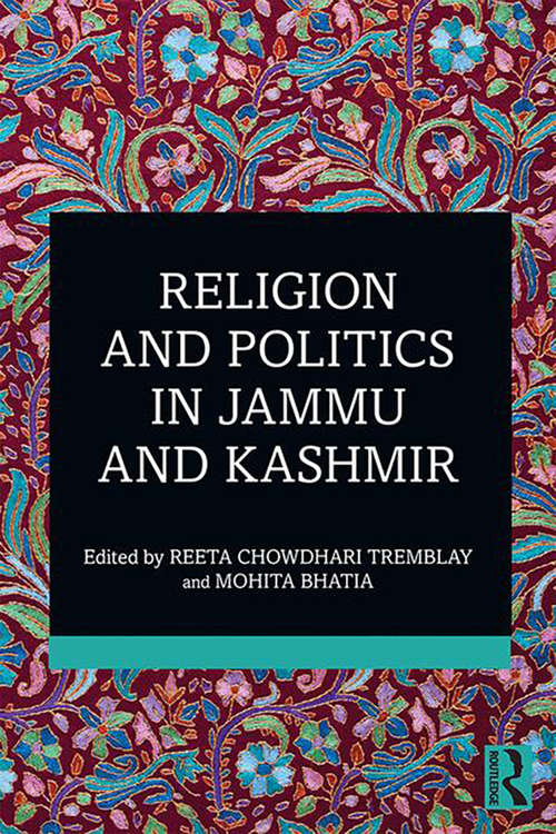 Book cover of Religion and Politics in Jammu and Kashmir